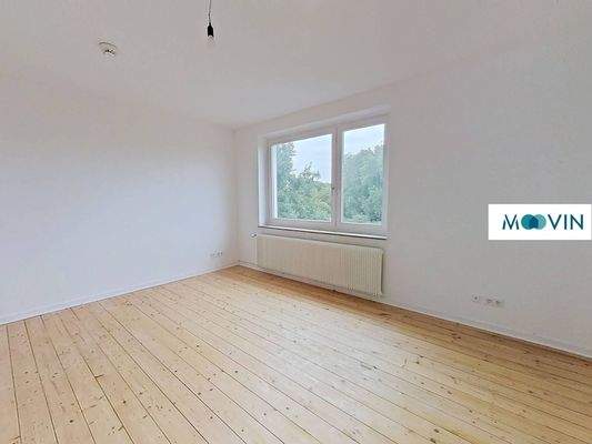 Ansicht II: Wohn- und Esszimmer