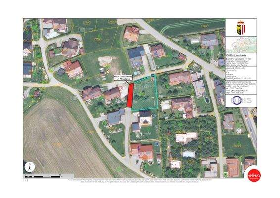 Grundstückskataster inkl. Abtretung