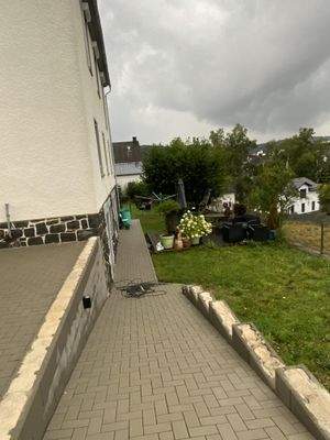 Barrierefreier Zugang zum Garten