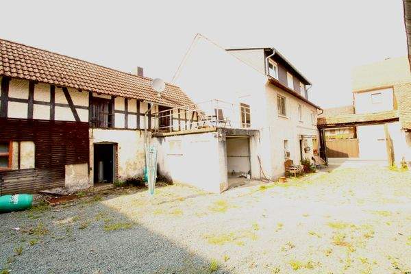 Hausansicht von hinten