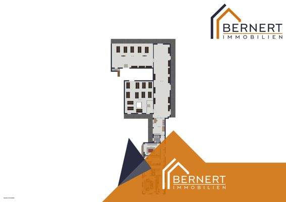 Grundriss visualisiert OG 1