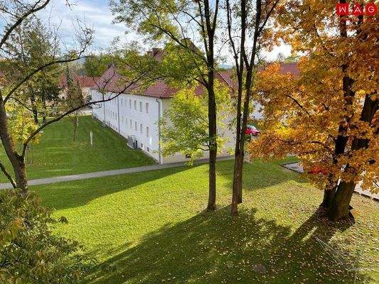 Blick aus dem Fenster 