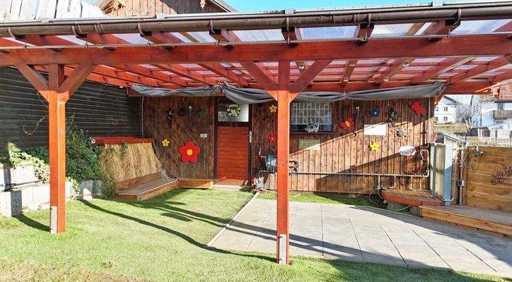 überdachter Freisitz