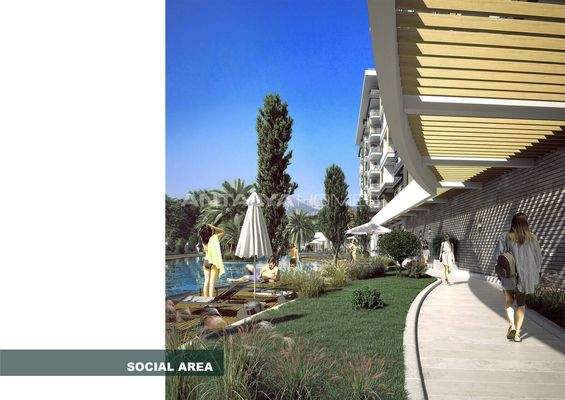 Apartments Within Walking Distance of the Sea in Alanya