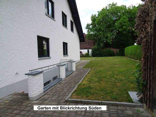 Bkick in den Garten/Süden