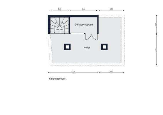 Grundrisse Kellergeschoss