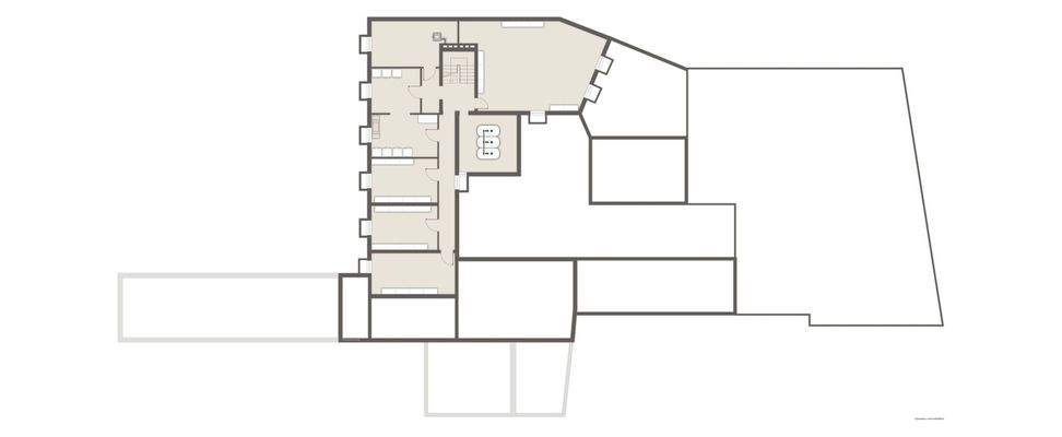 Grundriss Kellergeschoss Hinterhaus