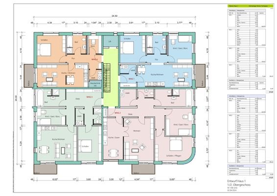 Grundriss 1 Obergeschoss