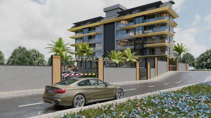 Flats in a Complex Close to the Beach in Alanya