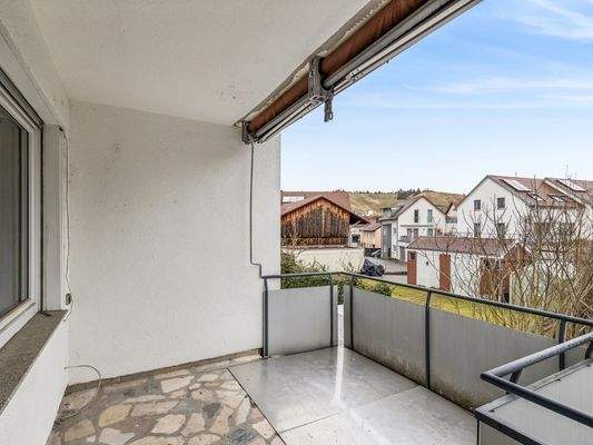 Balkon am Schlafzimmer