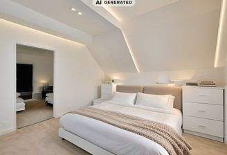 Beispielbild (Homestaging) - Schlafzimmer Anbau
