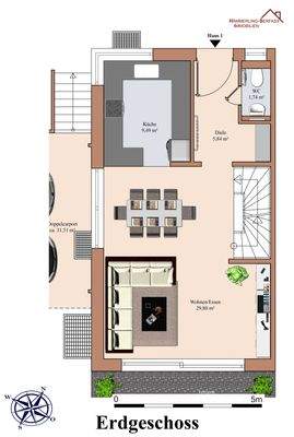 EG Grundriss - unverb. Illustration