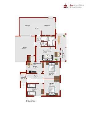 Grundriss Erdgeschoss