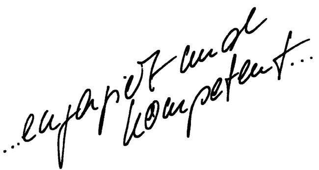 engagiert und kompetent