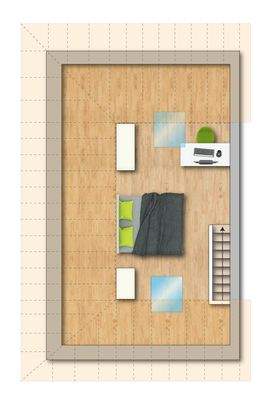 Grundriss Spitzboden