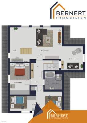 Grundriss visualisiert