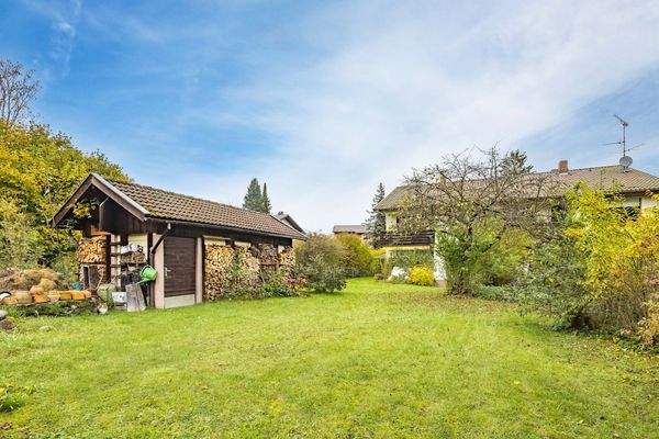 Blick in den schönen Garten