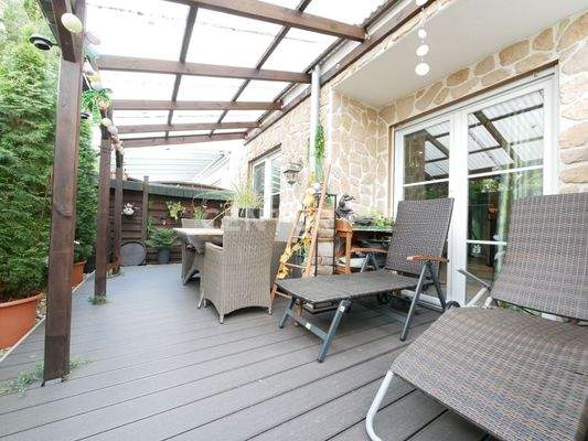 Überdachte Terrasse