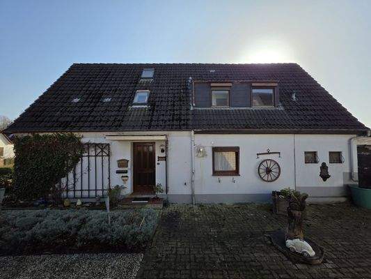 Haus Seitenansicht Eingang