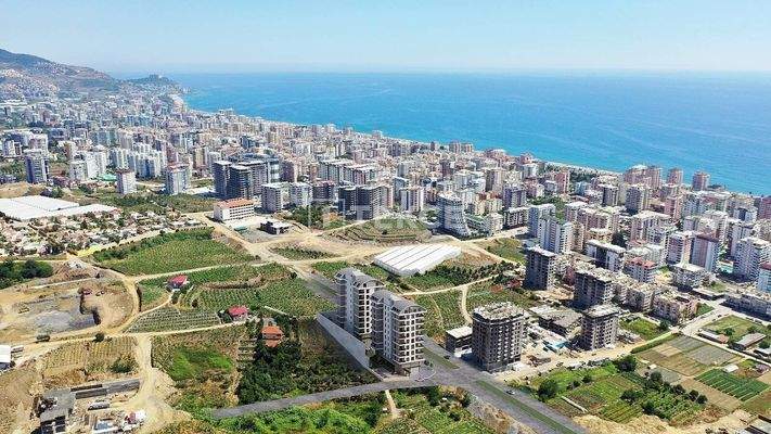 Stylish Real Estate 800 M from the Sea in Mahmutlar Alanya