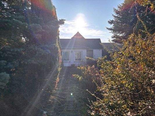 Frontansicht Zuwegung