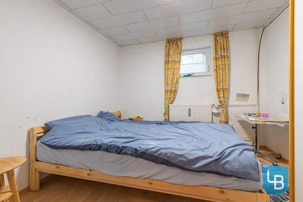 Derzeitiger Schlafbereich im KG