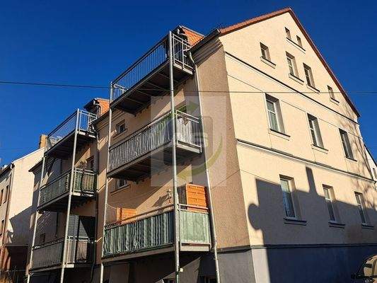 Hausansicht Balkonseite