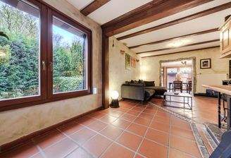 Blick zum Wohnbereich