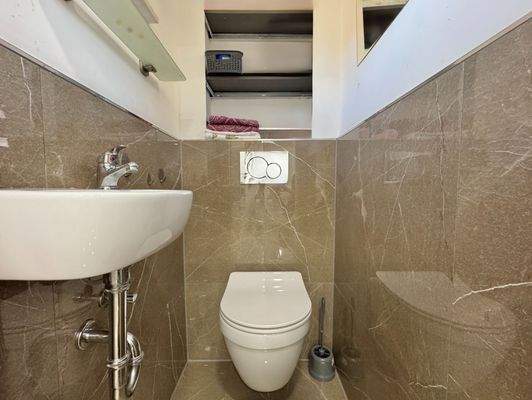 Gäste-WC im Erdgeschoss