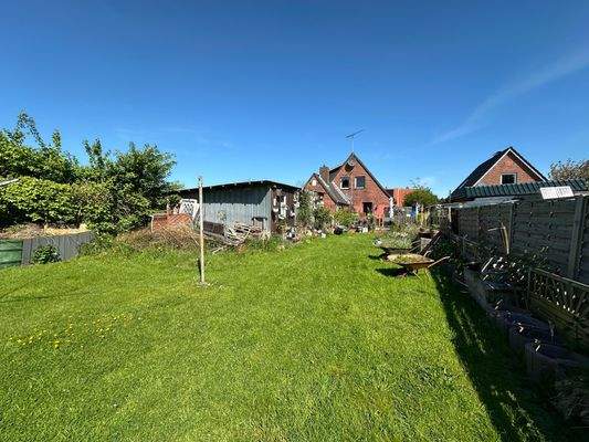 Sicht aus dem Garten