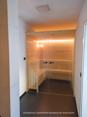 Visualisierung  Sauna