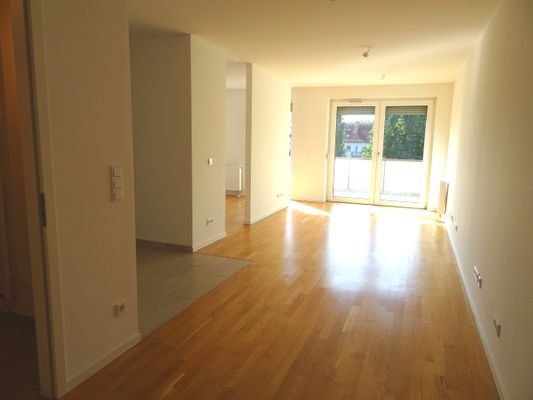 Blick vom Eingang der Wohnung