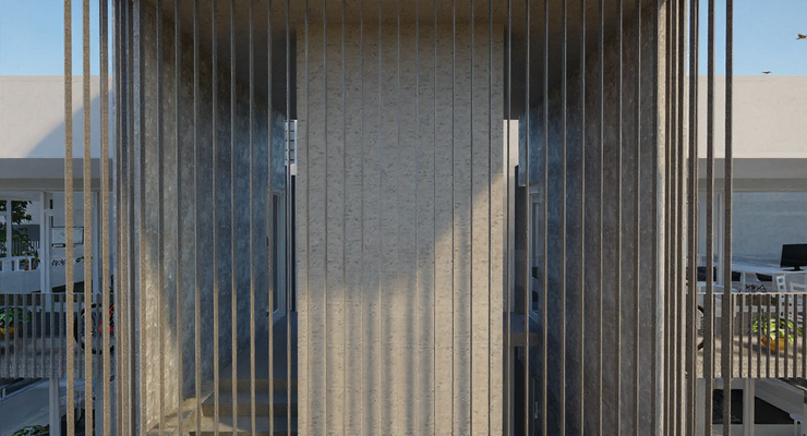 Treppenhaus im Detail