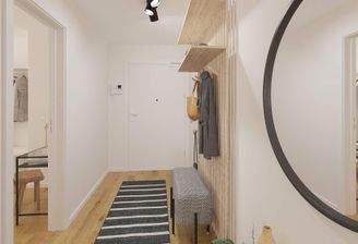 Heller und freundlicher Eingangsbereich