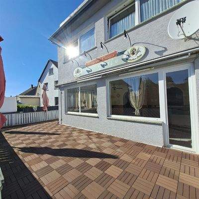 Terrasse im Erdgeschoss
