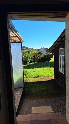 Ausgang Garten