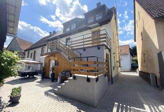 Ansicht Zugangsbereich zu den Wohnungen