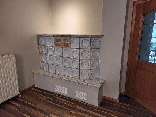 Kachelofen Wohnung 1