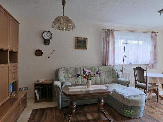 Blick ins Wohnzimmer