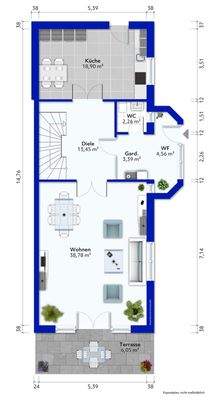 Grundriss Erdgeschoss