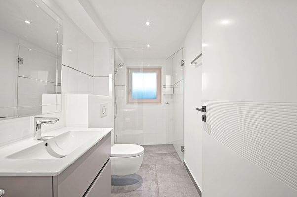 Duschbad im Souterrain