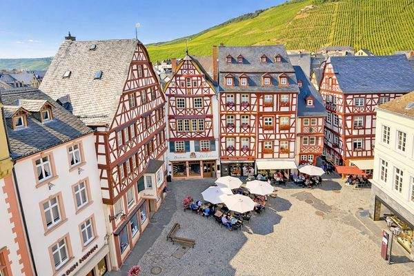 Blick aus der Wohnung