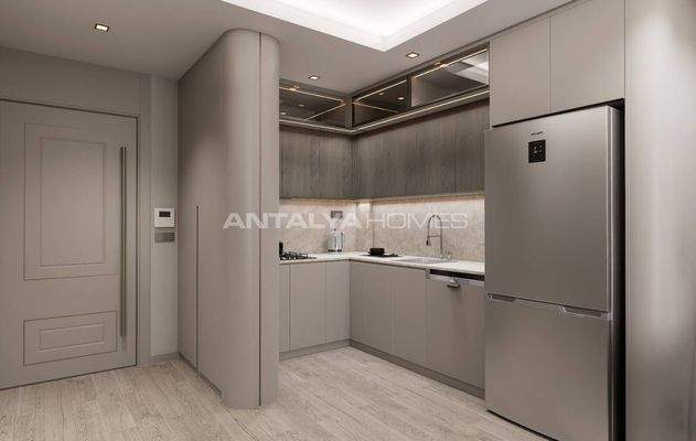Stylish Apartments in a Complex with Pool in Antalya Konyaaltı