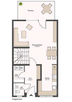 Grundriss Erdgeschoss