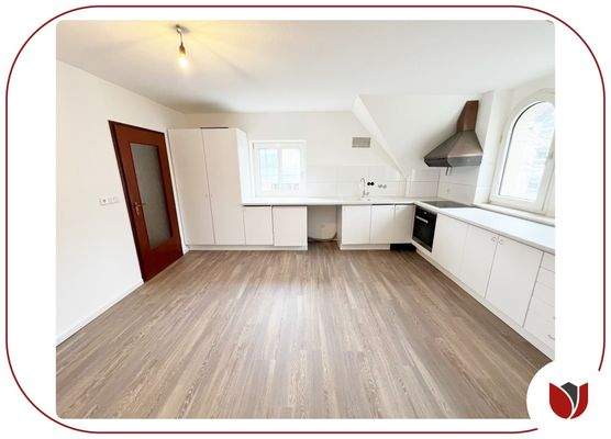 Küche mit Einbauküche