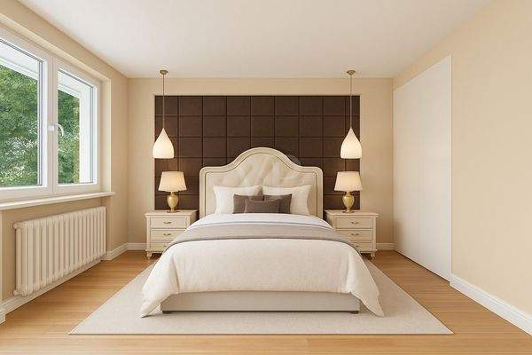 Schlafzimmer Musterfoto