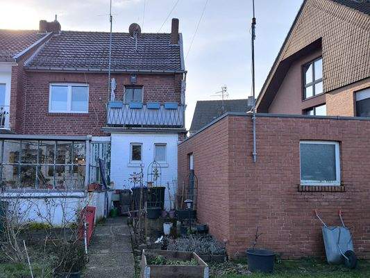 Blick auf die Rückfront