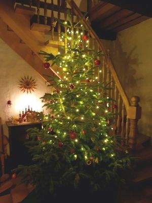 Weihnachten auf der Diele