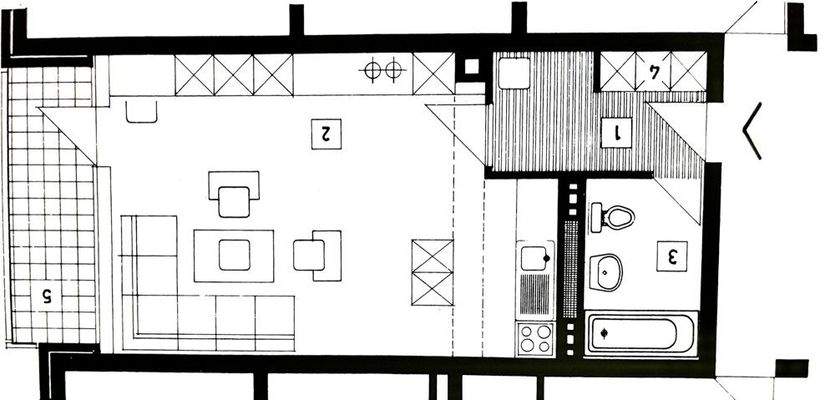 Grundriss Apartement 