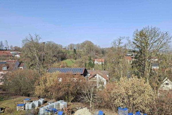 Ausblick vom Dachboden